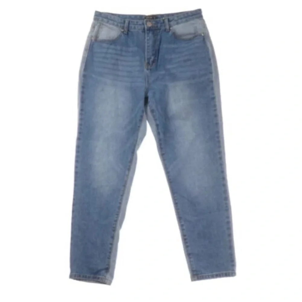 Nasty Gal Classic Blue Women's Jeans Two Toned Front & Back Sz 8